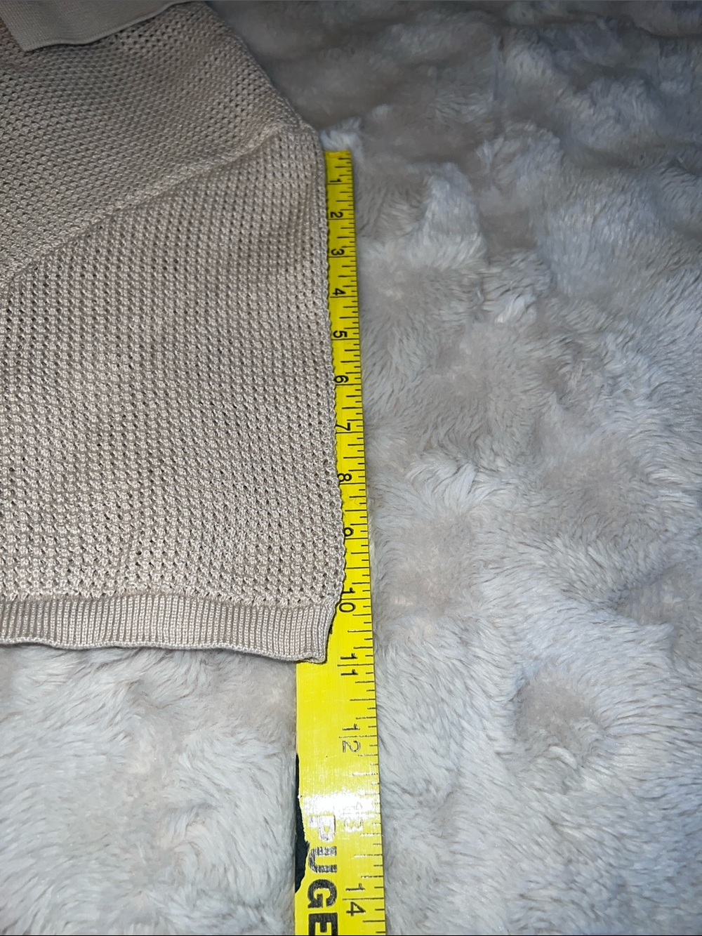 Eddie Bauer Men's Cream Knit Polo Cardigan - Picture 3 of 6